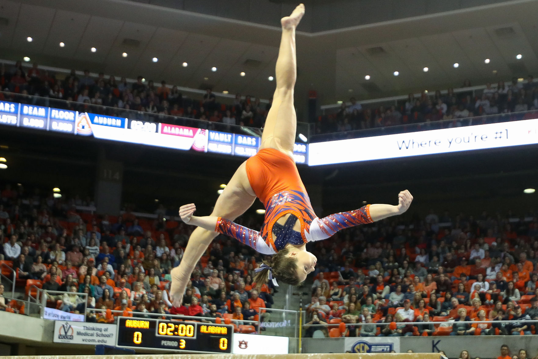 Auburn vs. Alabama gymnastics
